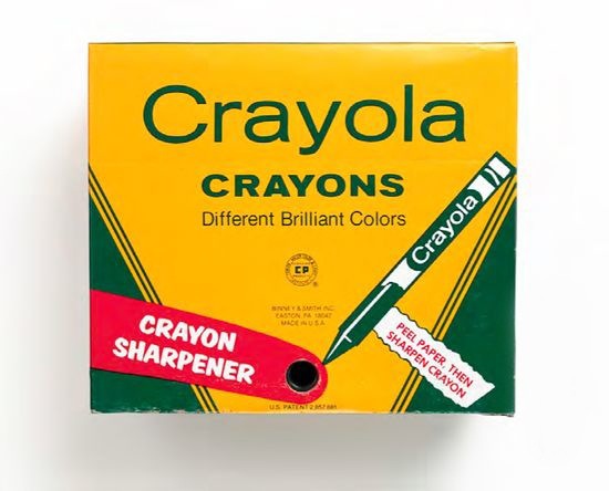 64 count crayons with sharpener