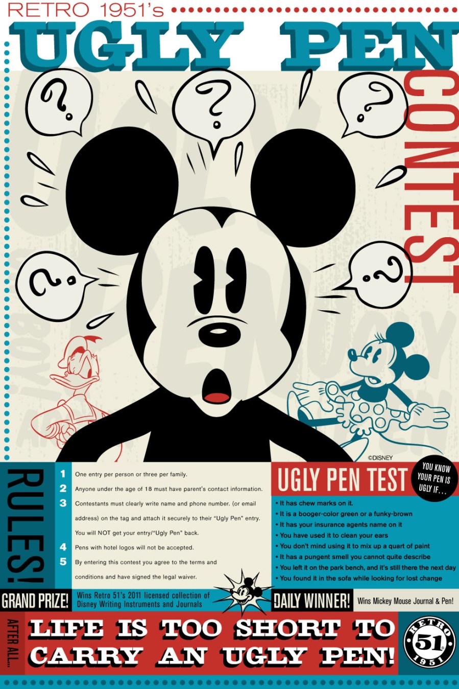 Retro 51 Ugly Pen Contest